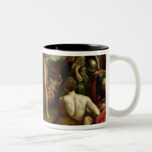 Taza Bicolor Sermón de St. John el Bautista