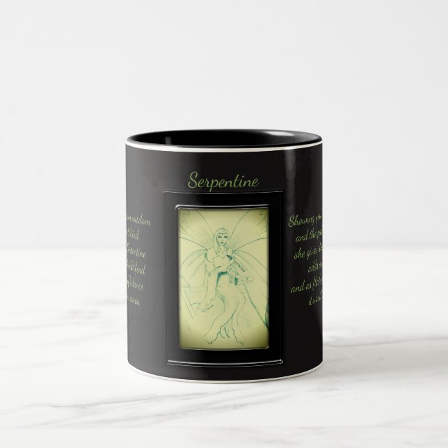 Taza Bicolor Serpentine Crystal Fairy (Centro)