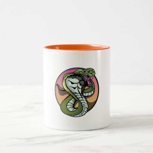 Taza Bicolor Serpiente (Centro)