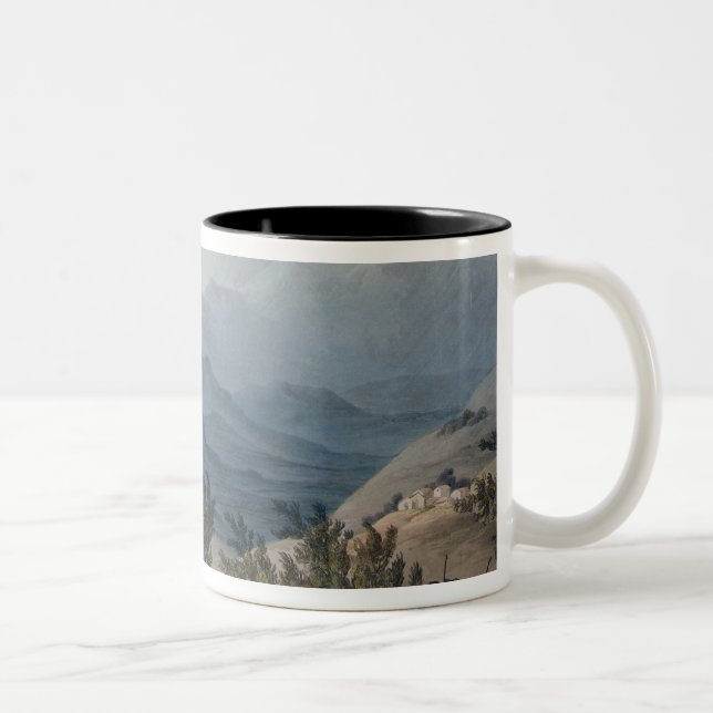 Taza Bicolor Serra de Estrella o De Neve (Derecha)