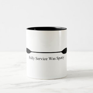 Taza Bicolor Servicio de remolino fue irregular Remo de kayak