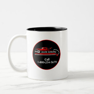 Taza Bicolor Servicio Profesional de Grúa