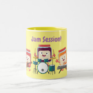 Taza Bicolor Sesión de improvisación personalizado humor