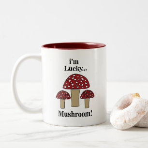 Taza Bicolor Seta Me Siento Afortunado Seta