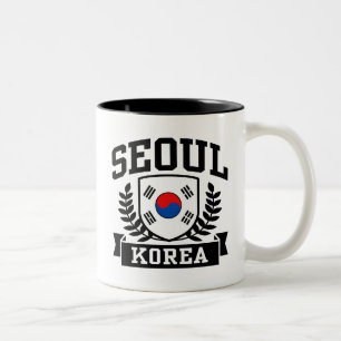 Taza Bicolor Seúl Corea