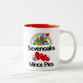 Taza Bicolor Sevenoaks, a Kent UK le encantan los pasteles