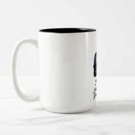 Taza Bicolor Shadow Forest Minimalist Mental Health Mug