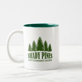Taza Bicolor Shady Pines Mug