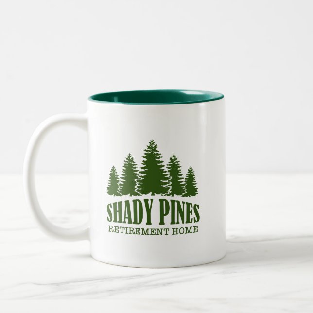 Taza Bicolor Shady Pines Mug (Izquierda)