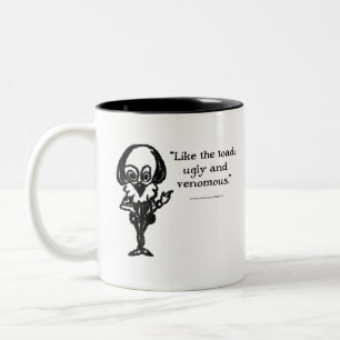 Taza Bicolor Shakespeare insulta como te gusta