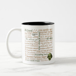 Taza Bicolor Shakespeare insulta la colección