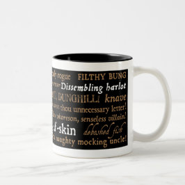 Taza Bicolor Shakespeare insulta la colección