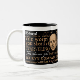 Taza Bicolor Shakespeare insulta la colección