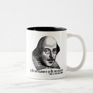 Taza Bicolor Shakespeare Lennon II