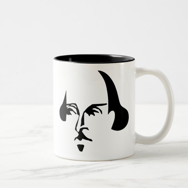 Taza Bicolor Shakespeare simple (Derecha)