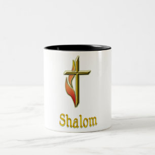 Taza Bicolor Shalom