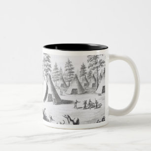 Taza Bicolor Shaman del nativo americano