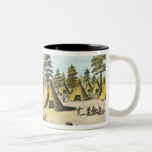 Taza Bicolor Shaman del nativo americano