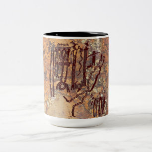 Taza Bicolor Shamans y bebidas espirituosas