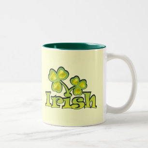Taza Bicolor Shamrock irlandés, Shamrock irlandés