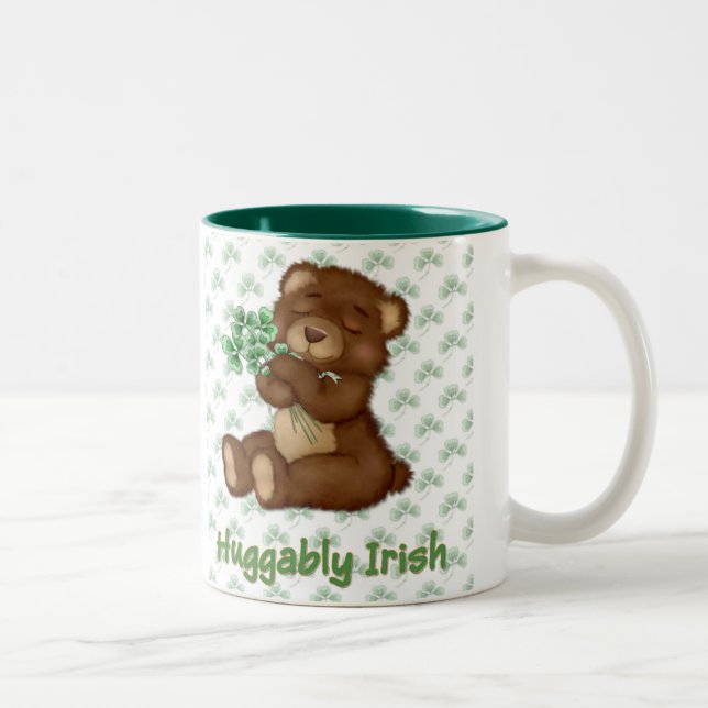 Taza Bicolor Shamrock Teddy (Derecha)