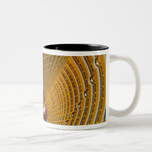 Taza Bicolor Shanghái China maravilloso abstracto de Oriental 2