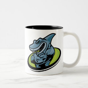 Taza Bicolor shark