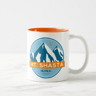 Taza Bicolor Shasta California Stars Moon