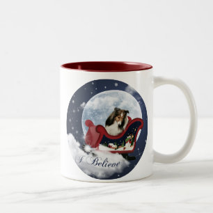 Taza Bicolor Sheltie, Navidades mágicos