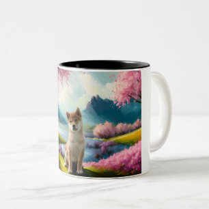 Taza Bicolor Shiba Inu Puppy