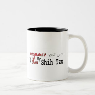 Taza Bicolor Shih Tzu (I Love) Mug