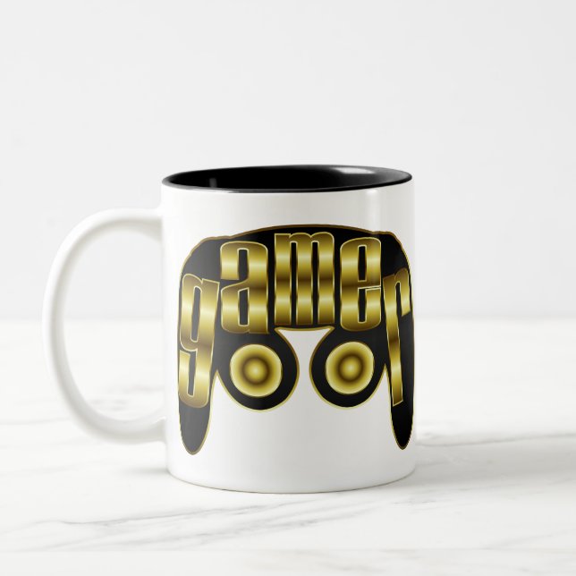Taza Bicolor shirt-GAMER-02a (Izquierda)