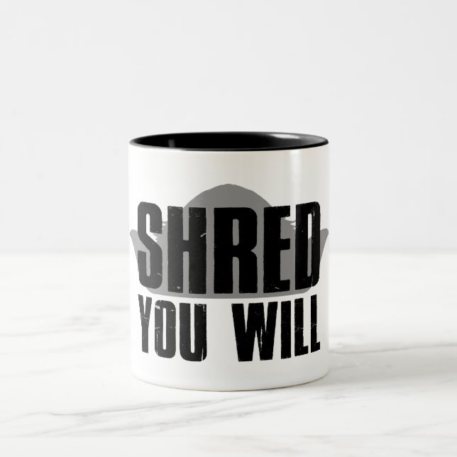 Taza Bicolor Shred You Will (Centro)
