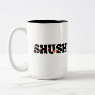 Taza Bicolor ¡SHUSH 🤫 Disfruten del silencio!