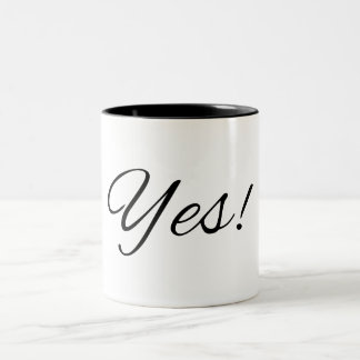 Taza Bicolor ¡Sí! Café motivacional