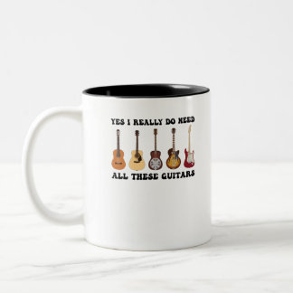 Taza Bicolor Sí, De Verdad Necesito A Todos Estos Guitanos