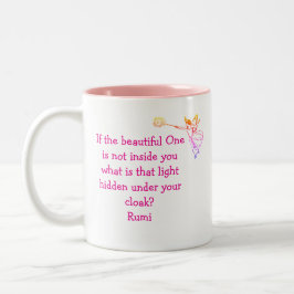 Taza Bicolor Si el hermoso - Rumi