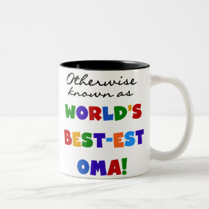 Taza Bicolor Si no conocido como las camisetas y regalos del