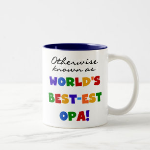 Taza Bicolor Si no conocido como las mejores camisetas y
