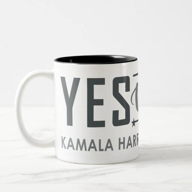 TAZA BICOLOR SÍ NOSOTROS KAM! (Izquierda)
