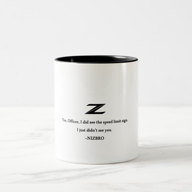 Taza Bicolor ¡Sí, oficial le vi! (Centro)