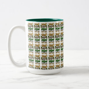 Taza Bicolor Sí, soy cristiano y vegano…