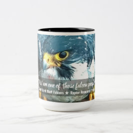 Taza Bicolor ¡Sí, soy uno de esos halcones! Cof de dos tonos