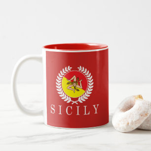 Taza Bicolor Sicily Clásico