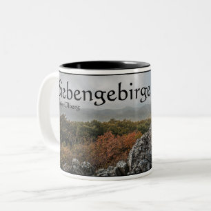 Taza Bicolor Siebengebirge - Oelberg