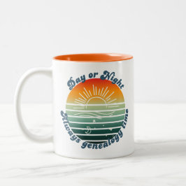 Taza Bicolor Siempre Es Tiempo De Genealogía