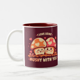 Taza Bicolor Siendo MUSH con usted