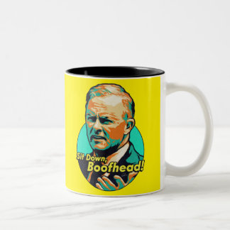 Taza Bicolor ¡Siéntate, Cabeza!