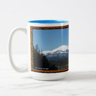 Taza Bicolor Sierra Blanca, Nuevo México Mug