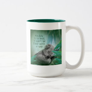 Taza Bicolor Siesta de koala